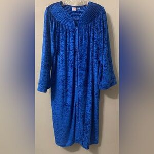 Elegant Blue Women's Robe